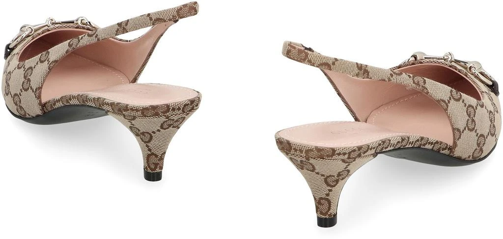 Gucci Gucci Fabric Slingback Pumps 6