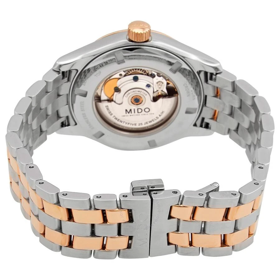 MIDO Belluna Automatic Diamond Silver Dial Men's Watch M0014312203692 3