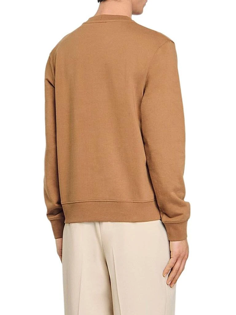 Sandro Sweatshirt with Flower Patch 3