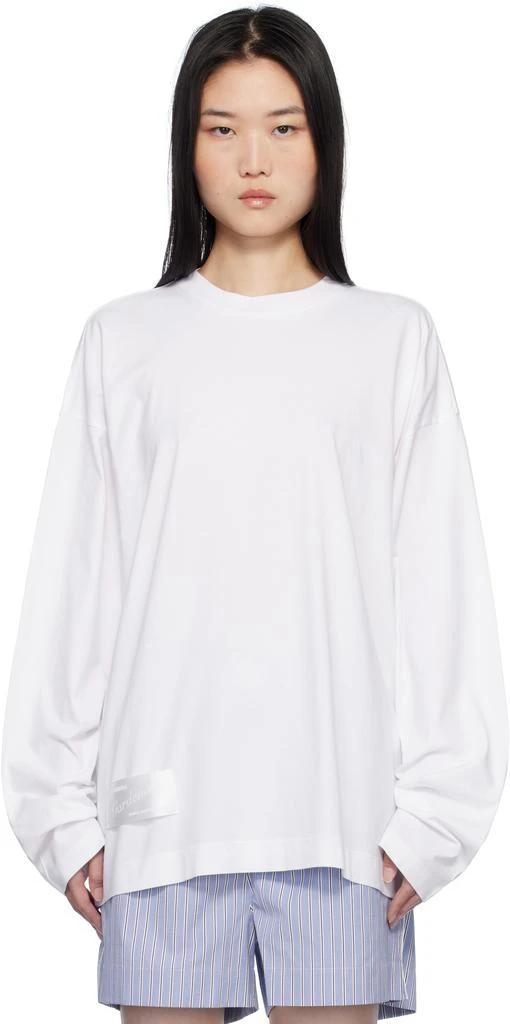 MAGNIBERG White Full Long Sleeve T-shirt 1