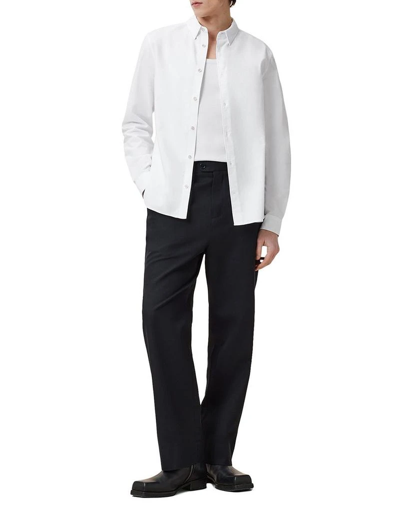 ALL SAINTS Haven Slim Fit Brushed Oxford Shirt 2