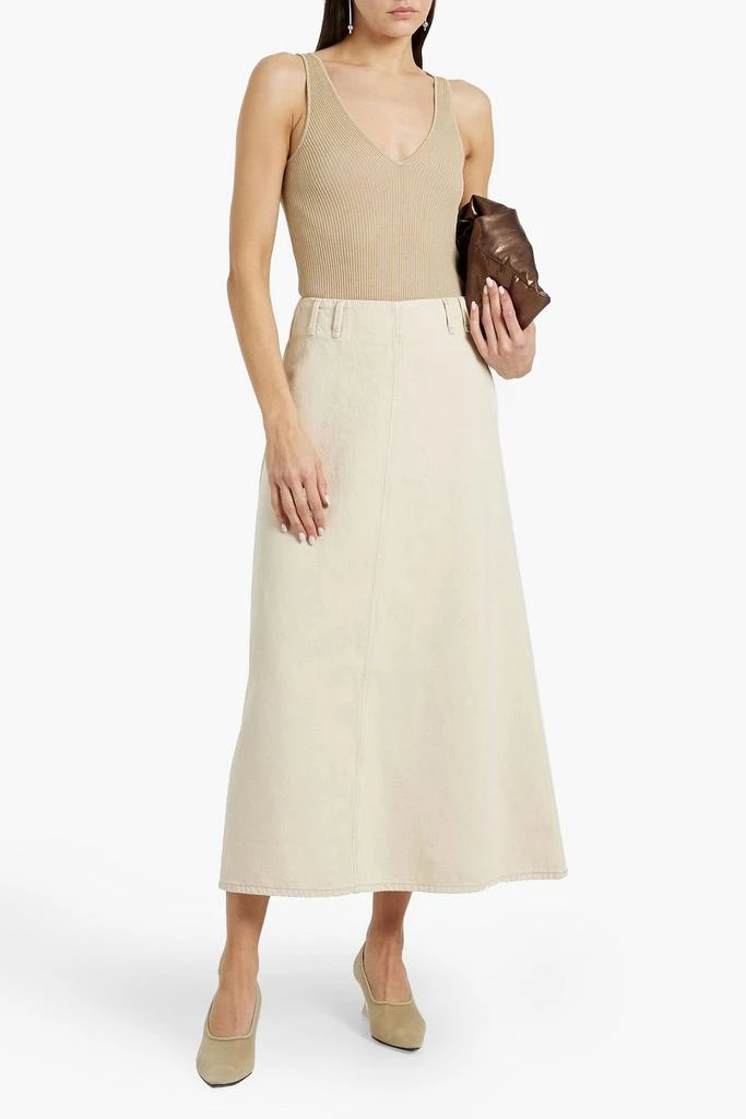 BY MALENE BIRGER Rory ribbed TENCEL™ Lyocell tank 2
