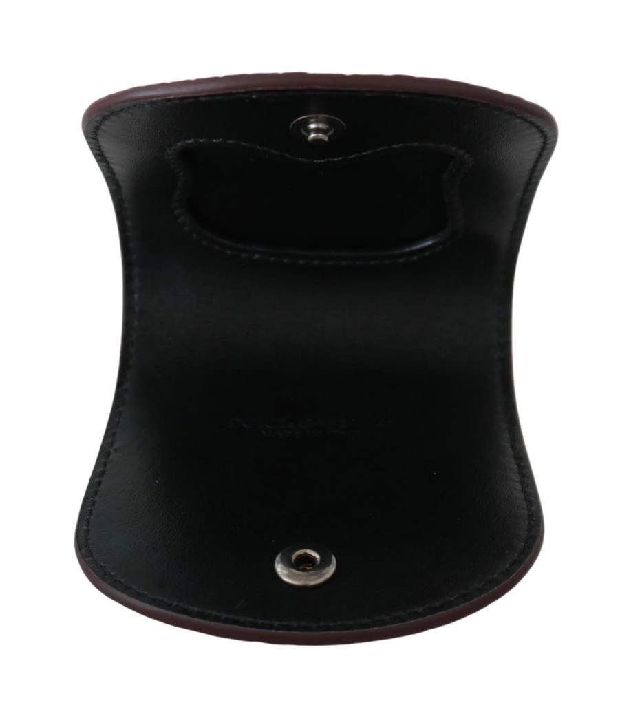 Dolce & Gabbana Refined Caimano Leather Coin Men's Case 6