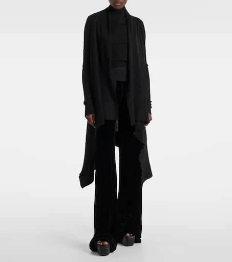 Rick Owens Bias cady crêpe wide-leg pants 2