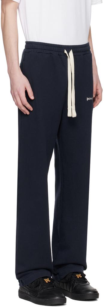 Palm Angels Navy Slim Sweatpants XXS WAIST US 28 Pants BeyondStyle