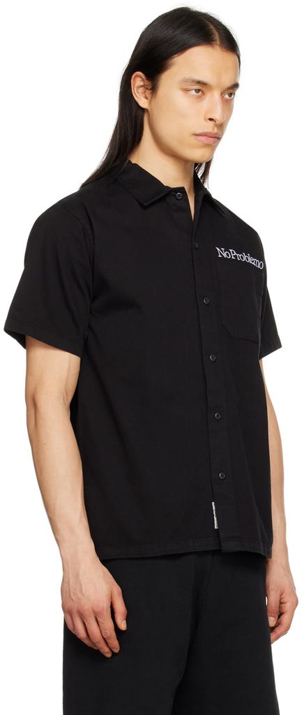 Aries Black Mini 'Problemo' Shirt