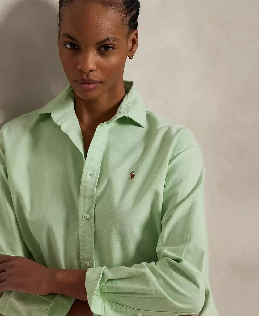 Ralph Lauren Women's Relaxed-Fit Cotton Oxford Shirt 3