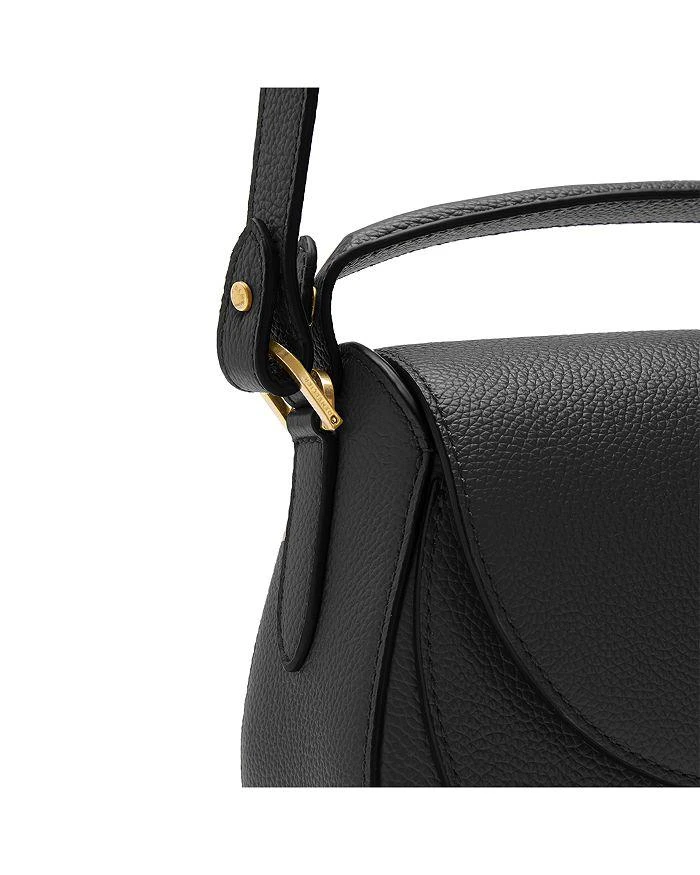 Demellier Siena Small Leather Saddle Bag 6