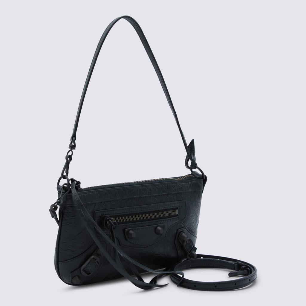 Balenciaga Balenciaga Black Leather Le City Small Crossbody Bag
