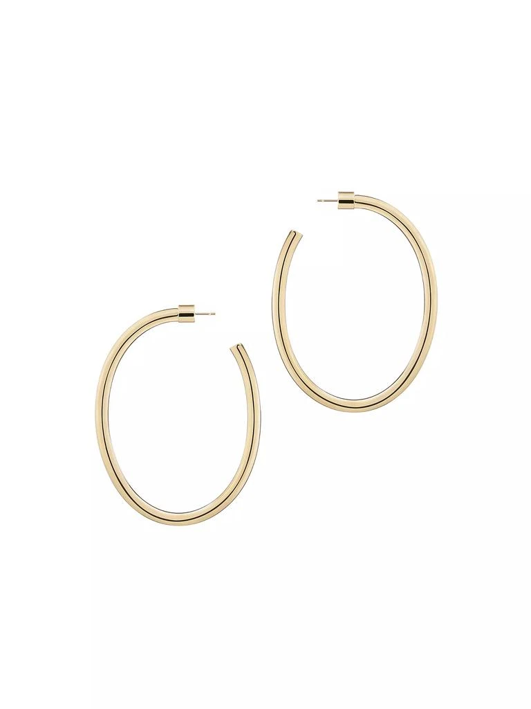 Jennifer Fisher Law 10K-Gold-Plated Petite Hoop Earrings 1