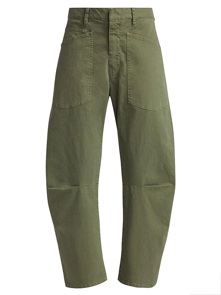 Nili Lotan Shon Cotton Twill Pants 1