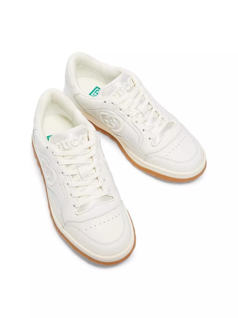 Gucci MAC80 Leather Low-Top Sneakers 4