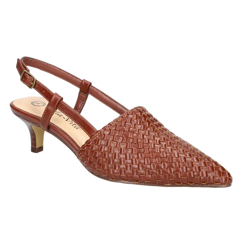 Bella Vita Kaisley Kitten Heel Pointed Toe Pumps 2