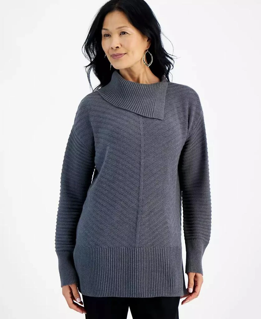 Style & Co Women's Envelope-Neck Tunic Sweater, Created for Macy's 1