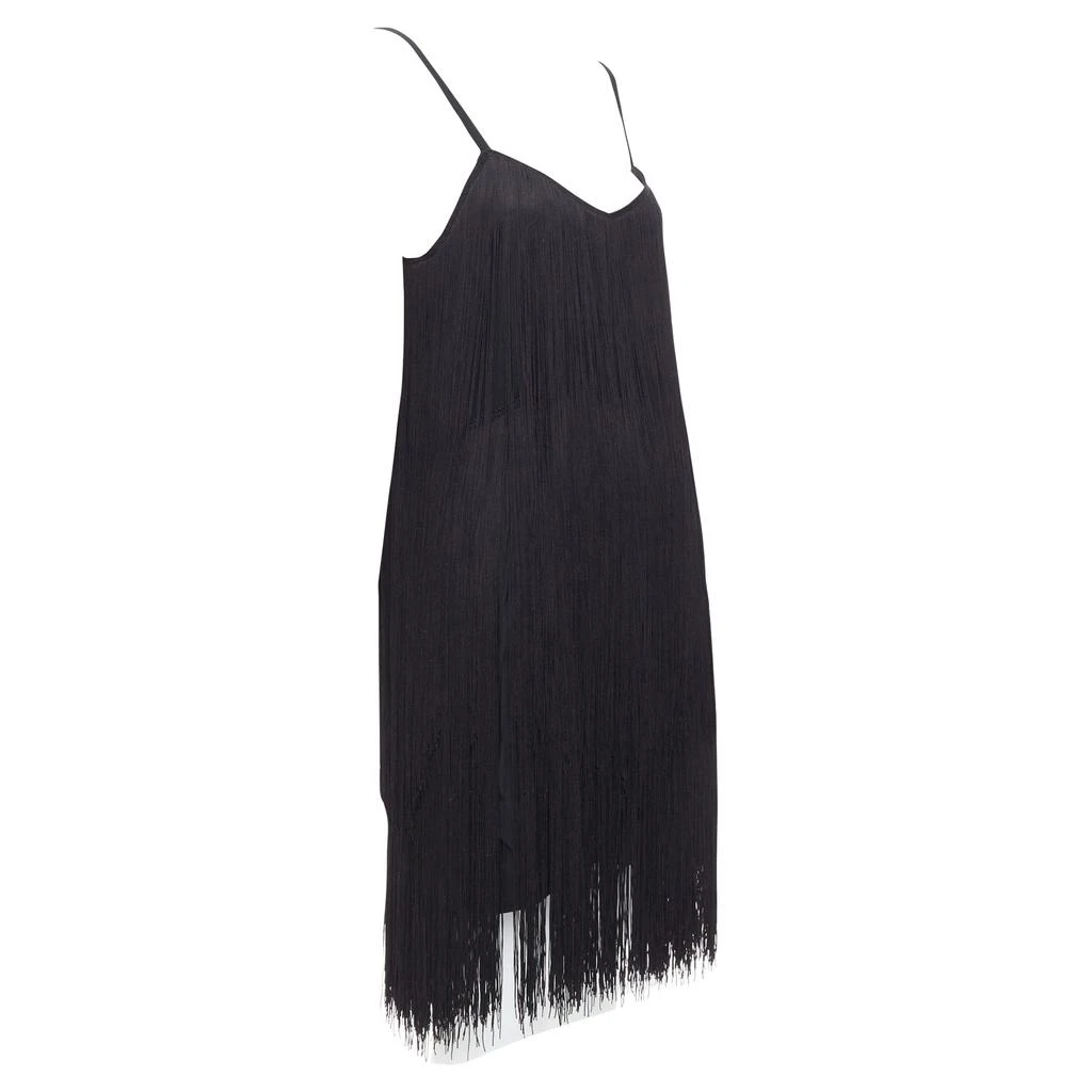 Raey Cocktail Tiered Fringe Flapper Dress 3