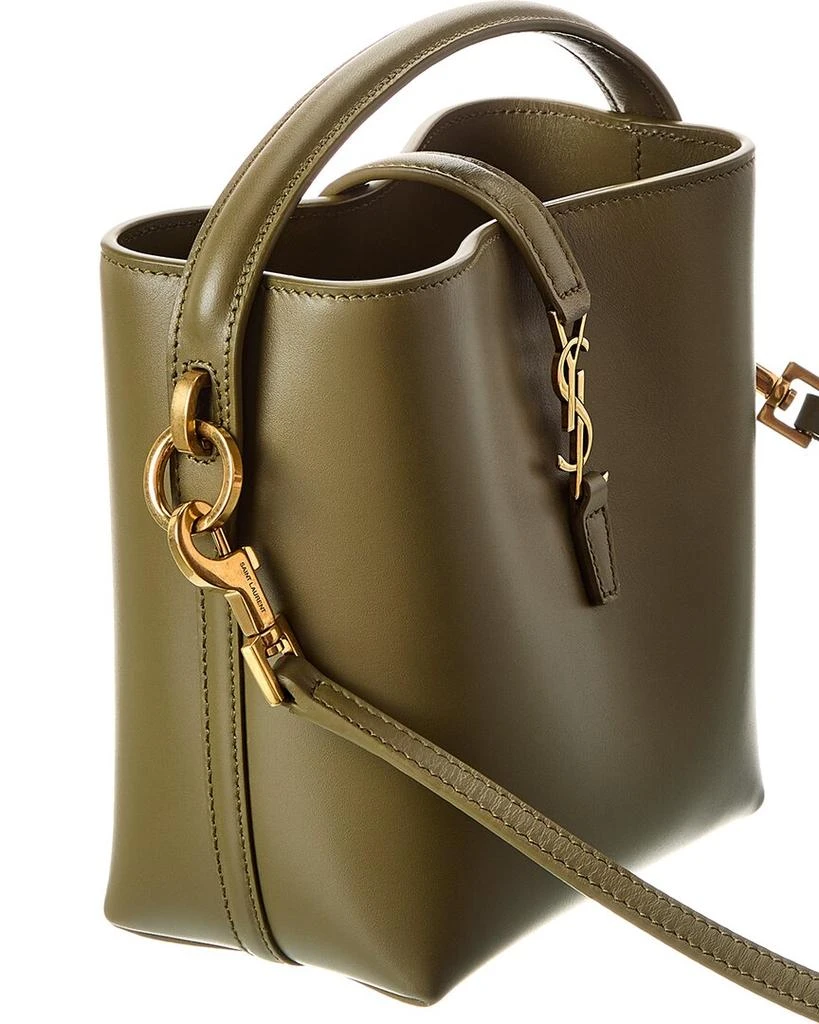 Yves Saint Laurent LE 37 Mini Leather Bucket Bag 3