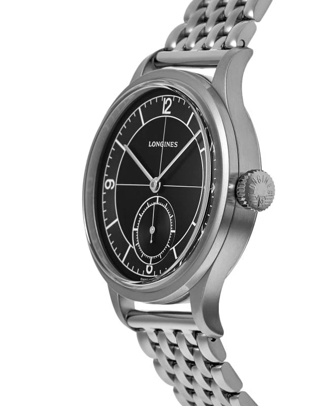 Longines Longines Heritage Classic Sector Black Dial Steel Men's Watch L2.828.4.53.6 3