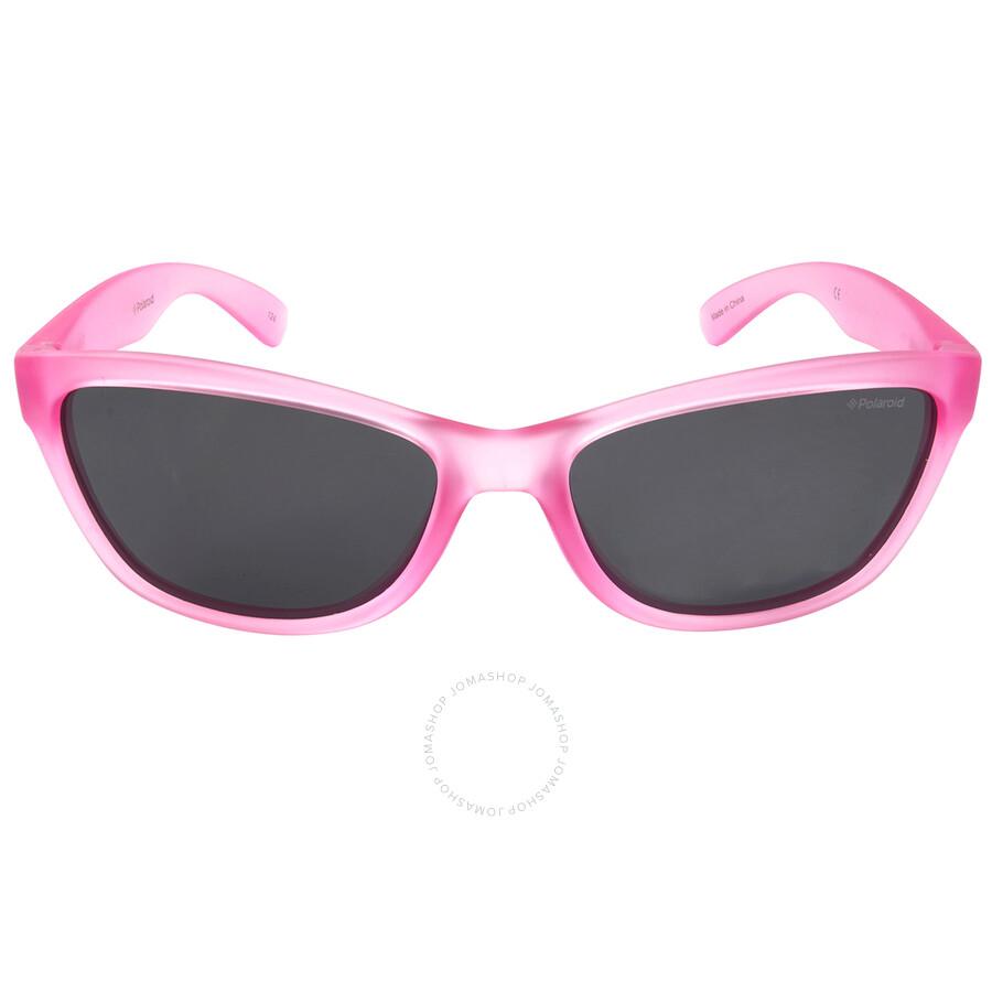 Polaroid Kids Polarized Grey Cat Eye Girls Sunglasses P0422 05J8/Y2 51