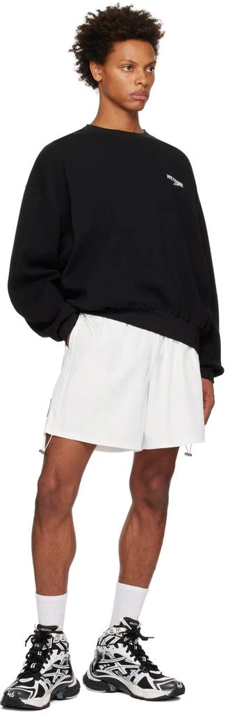 We11done Black Basic 1506 Sweatshirt 4