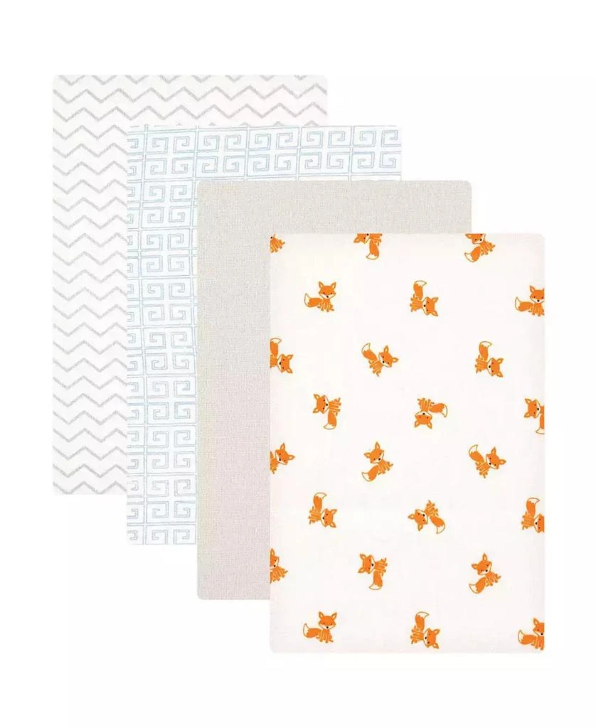 Luvable Friends Durable Baby Cotton Flannel Receiving Blankets