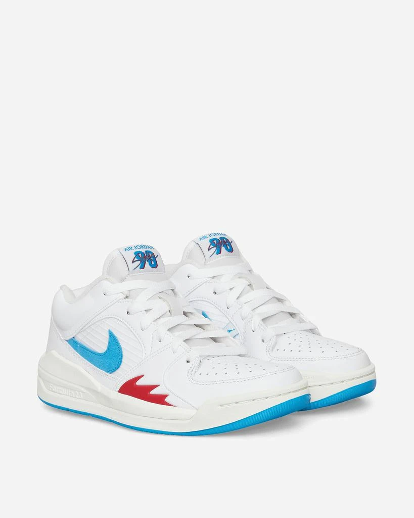 Jordan Women's Jordan Stadium 90 Sneakers White / Dark Powder Blue 3