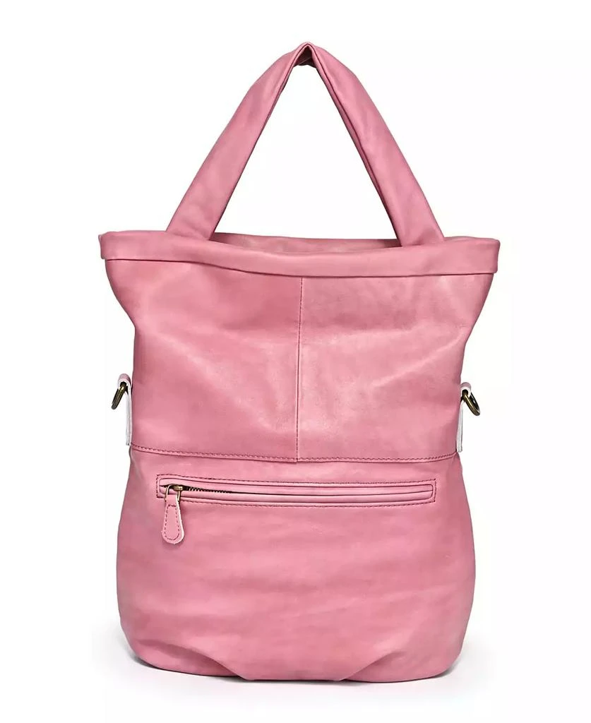 OLD TREND Sweet Lotus Leather Bucket Bag 9