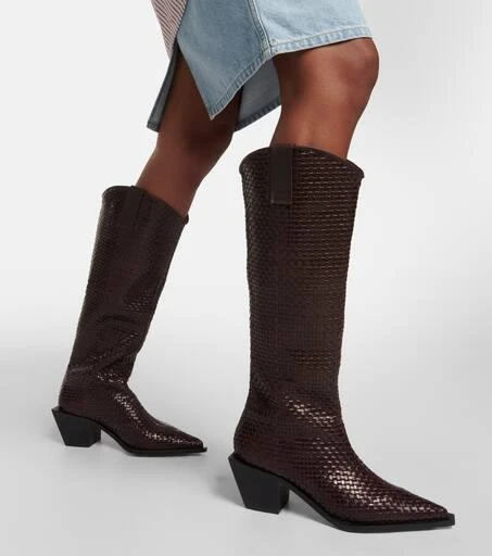 Souliers Martinez Sole Telar leather knee-high boots 4