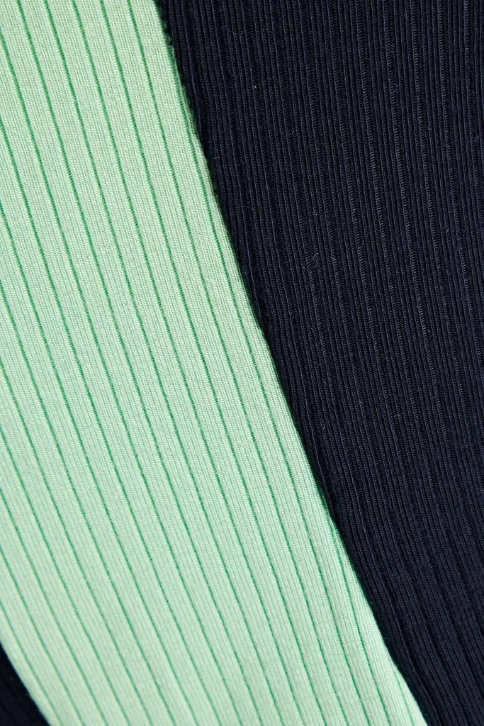 The Upside Solstice Monte cropped ribbed stretch-modal tank 4