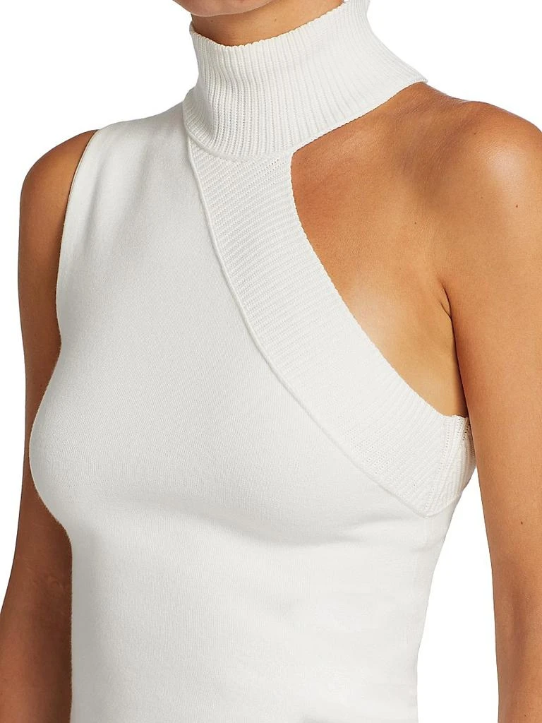 Alice + Olivia Kiki Multi-Stitch Cutout Tank Top 6