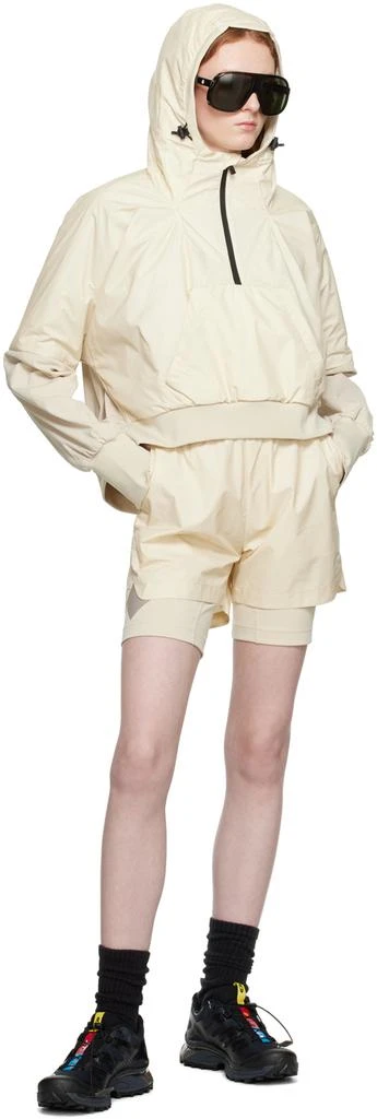 TEMPLA Beige Layered Shorts 4