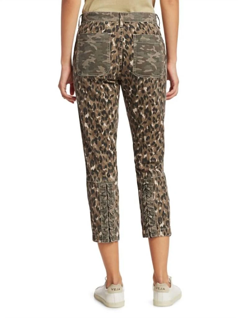 Current Elliott The Clean Weslan Utility Pant In Multicolor 3