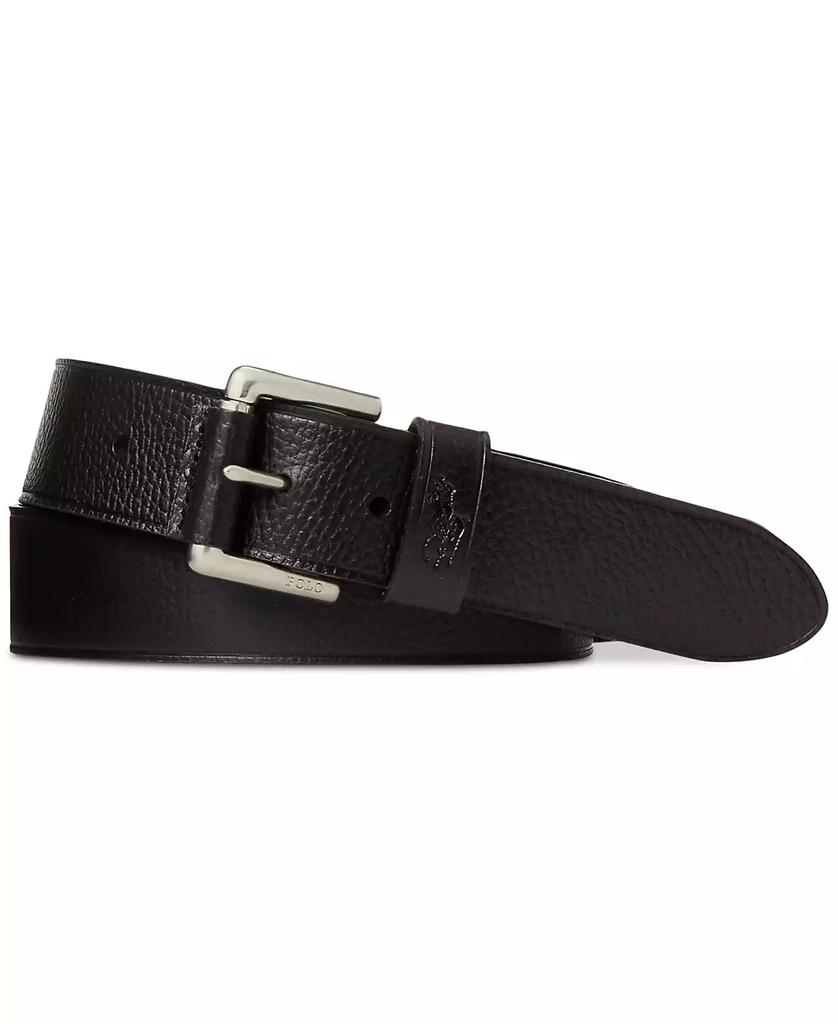 Ralph Lauren Men's Signature Pony Leather Belt