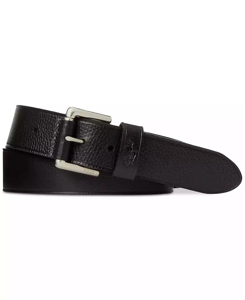 Ralph Lauren Men's Signature Pony Leather Belt 1