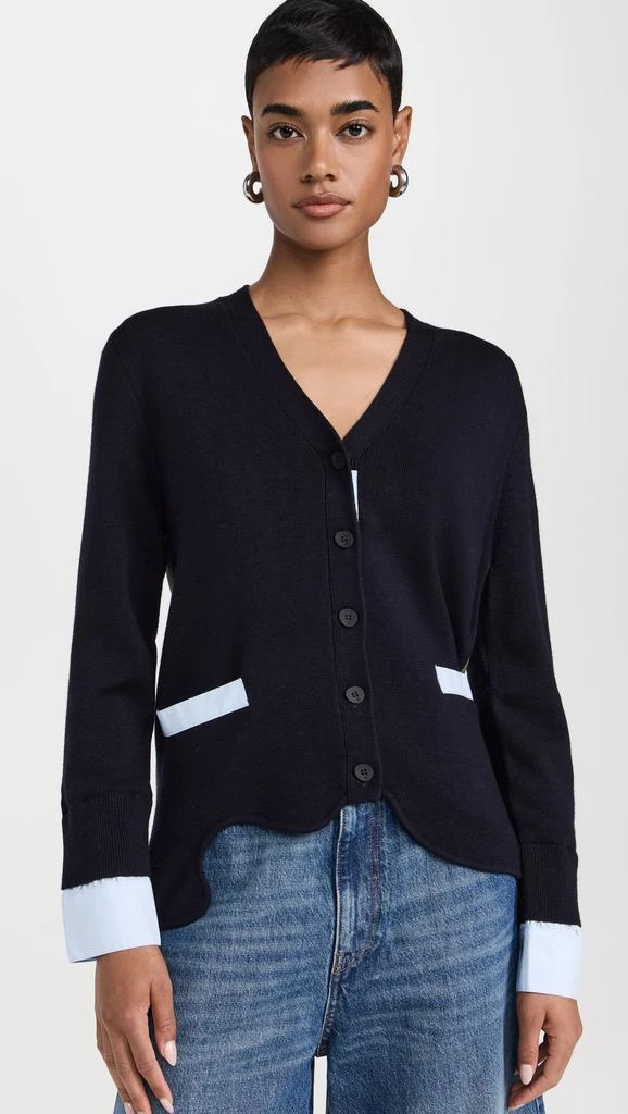 PH5 Lilo Color Blocked Merino Wool Cardigan 1
