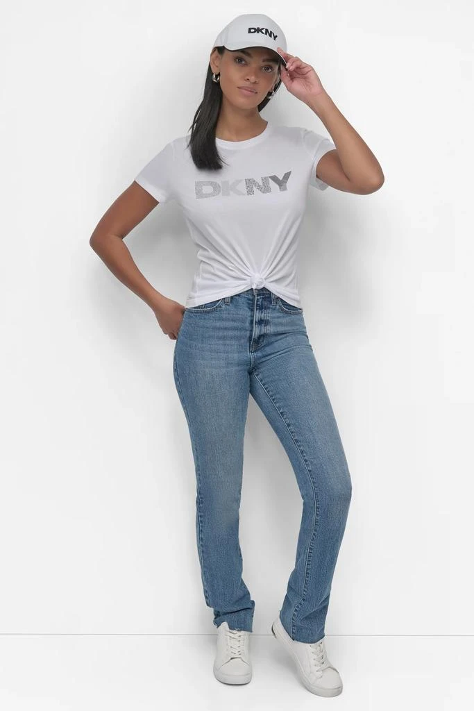 DKNY DKNY MIXED EMBELLISHMENTS LOGO TEE 3