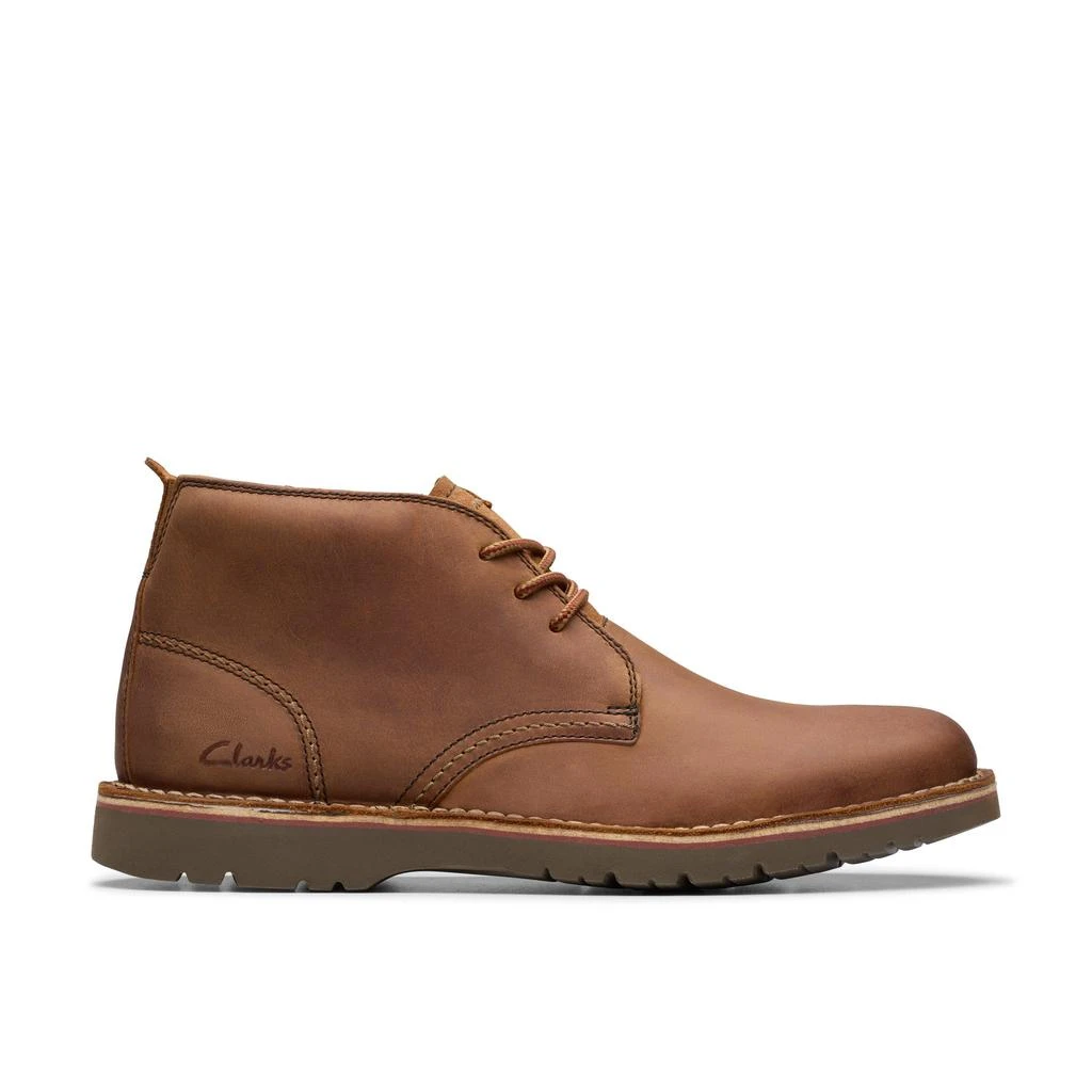 Clarks Eastridge Mid in Brown Leather 1