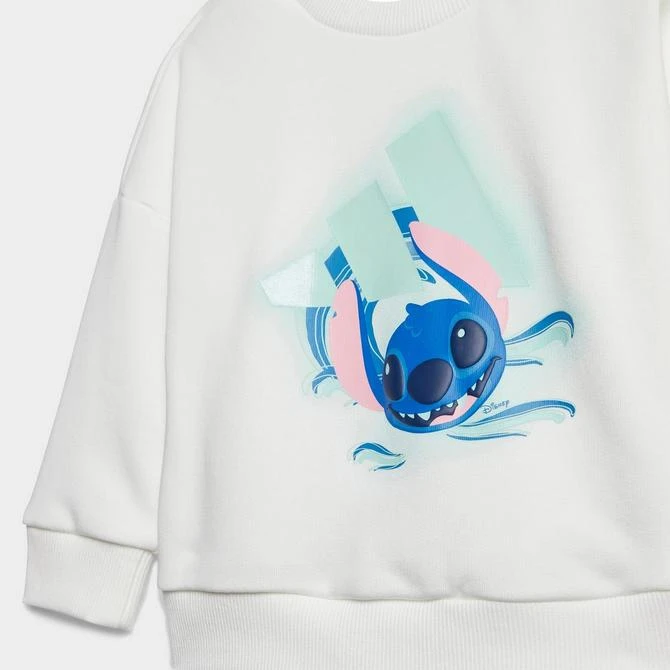 Adidas Infant and Toddler adidas x Disney Lilo And Stitch Sweatshirt and Jogger Pants Set 5
