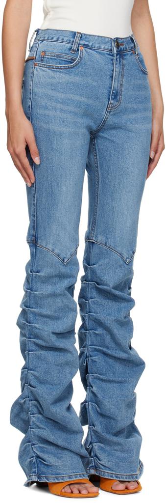 ANDERSSON BELL Blue Martina Western Jeans