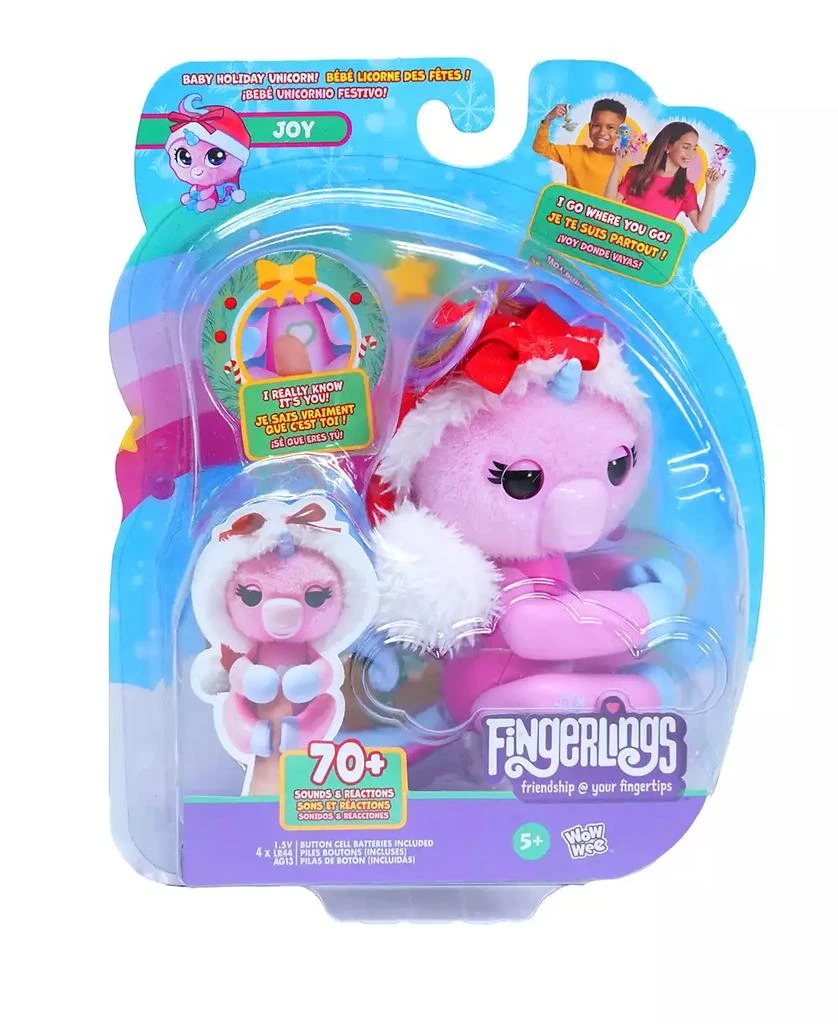 Fingerlings Snowbelle Pink Unicorn Toy 6
