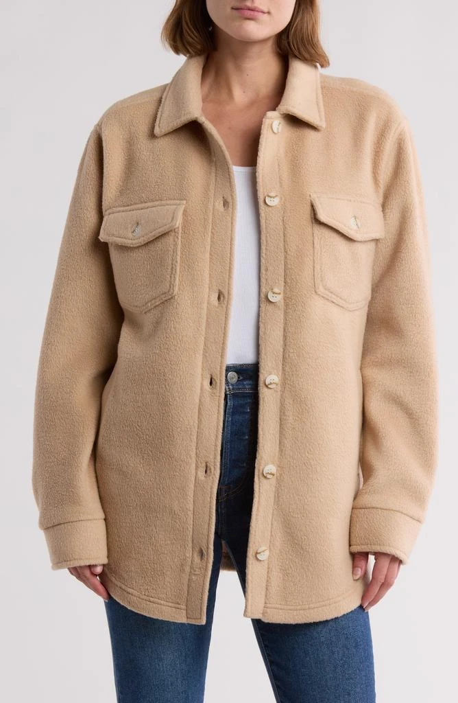 Thread & Supply Polar Fleece Shacket 1
