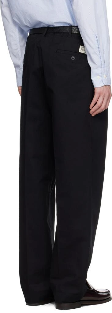 Merz b. Schwanen Black CHINO01 Trousers 3