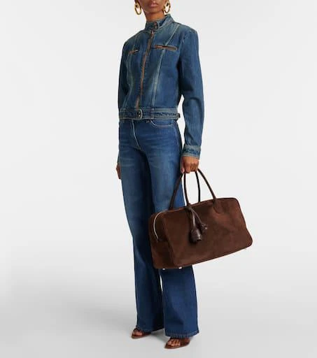 Magda Butrym Brigitte Large suede duffel bag 5