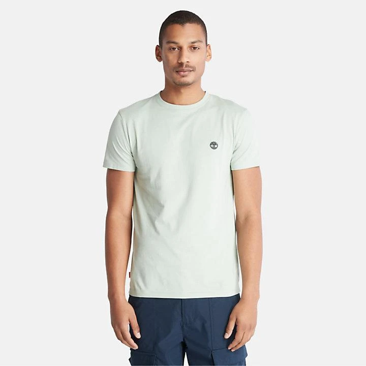 Timberland Dunstan River Slim-Fit T-Shirt for Men in Green 4