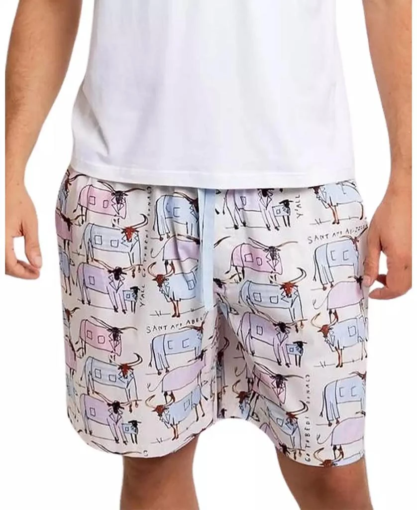 Sant and Abel Men
s Men s Organic Cotton Poplin Pajama Sleep Shorts