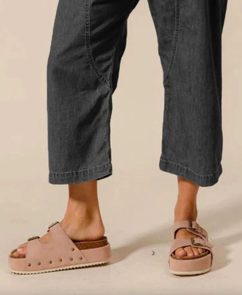 So Me So Me - Relaxed Fit Harem Jogger Denim Pants 3