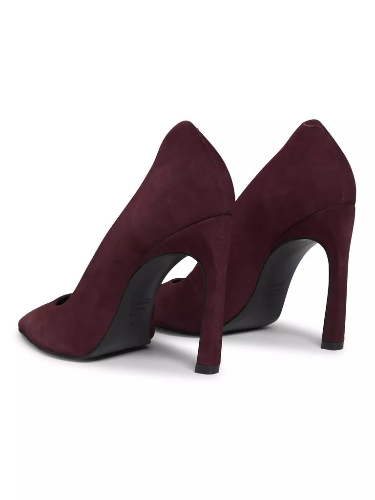 Schutz Lou Curve 100MM Nubuck Pumps 3