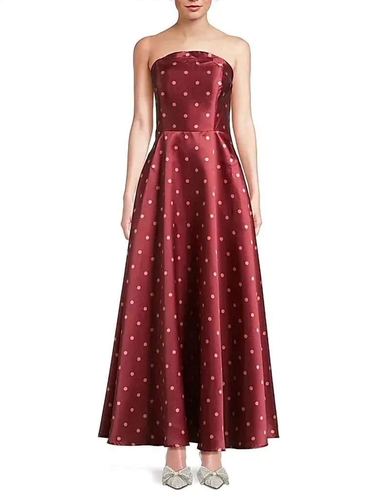 hutch Hutch - Victoria Strapless Gown