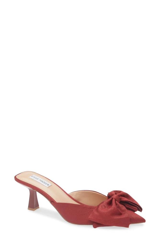 Steve Madden Ander Pointed Toe Kitten Heel Mule 1
