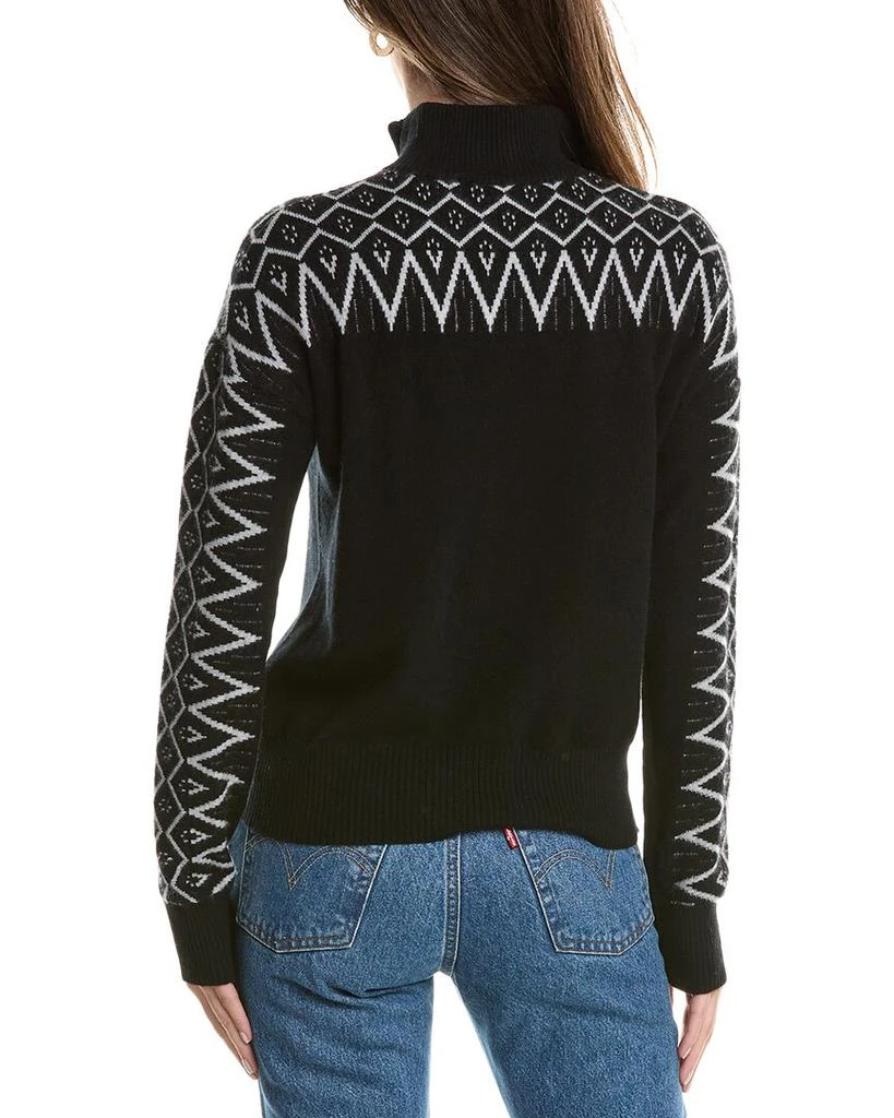 FORTE_FORTE Alpine 1/2-Zip Mock Cashmere Sweater 2