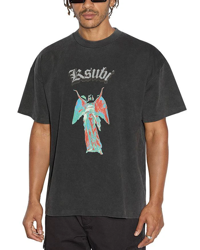 Ksubi Angelik Ekcess Oversized Graphic Tee 1